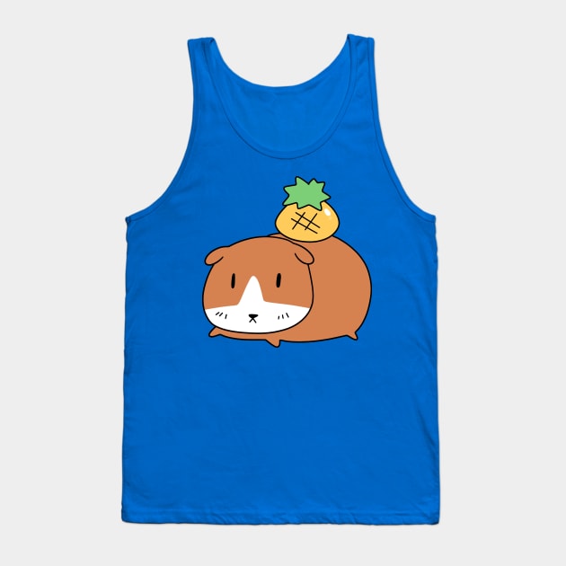 Pineapple Guinea Pig Tank Top by saradaboru